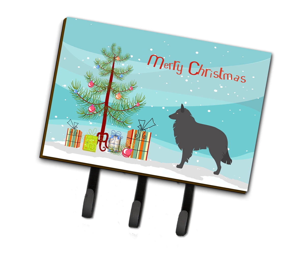 BB8463TH68 Groenendael Belgian Shepherd Christmas Leash Or Key Holder