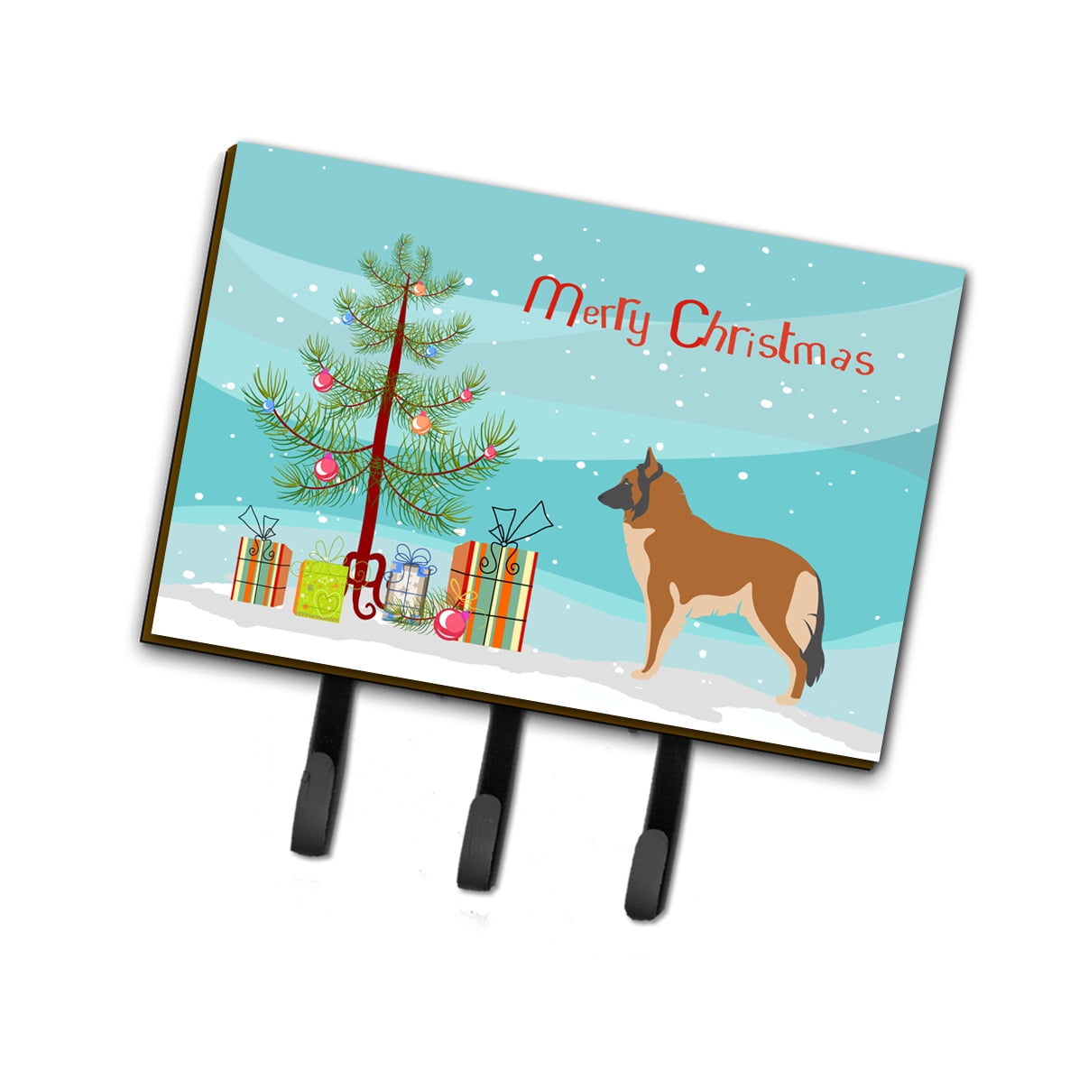 BB8465TH68 Belgian Tervuren Christmas Leash Or Key Holder