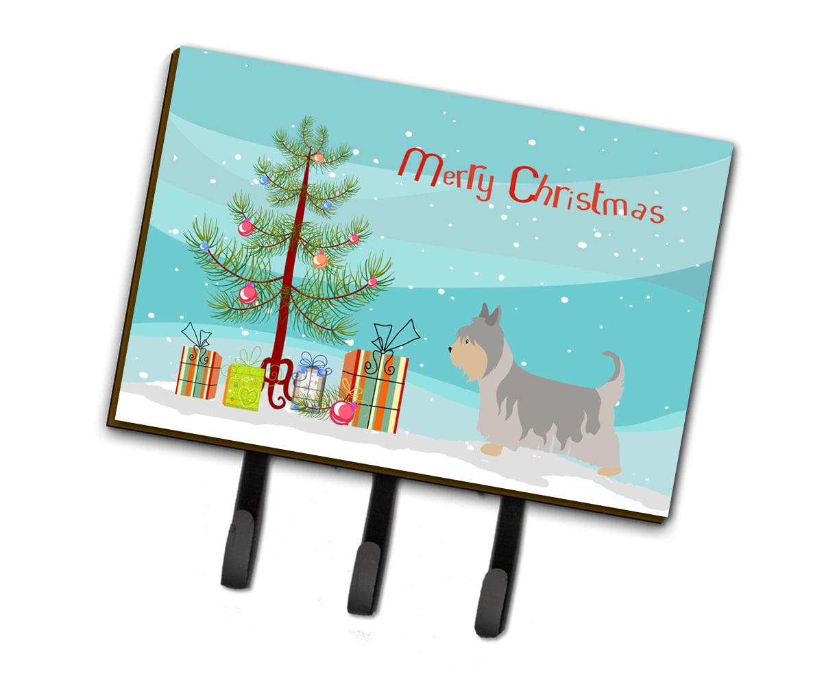 Australian Silky Terrier Christmas Leash Or Key Holder
