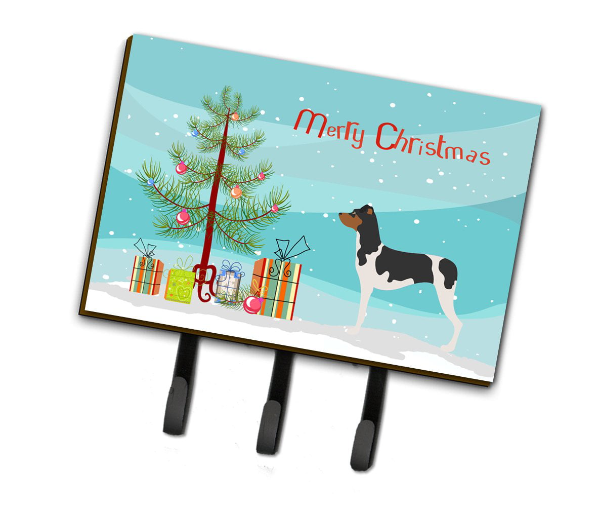 BB8477TH68 Brazilian Terrier Christmas Leash Or Key Holder