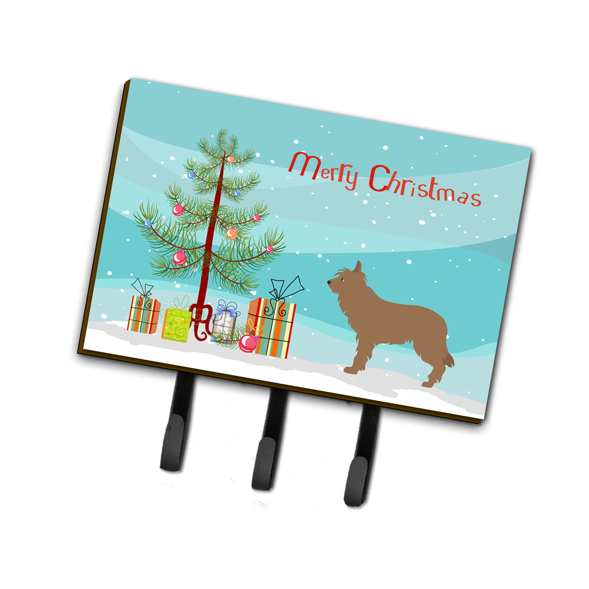 Berger Picard Christmas Leash Or Key Holder