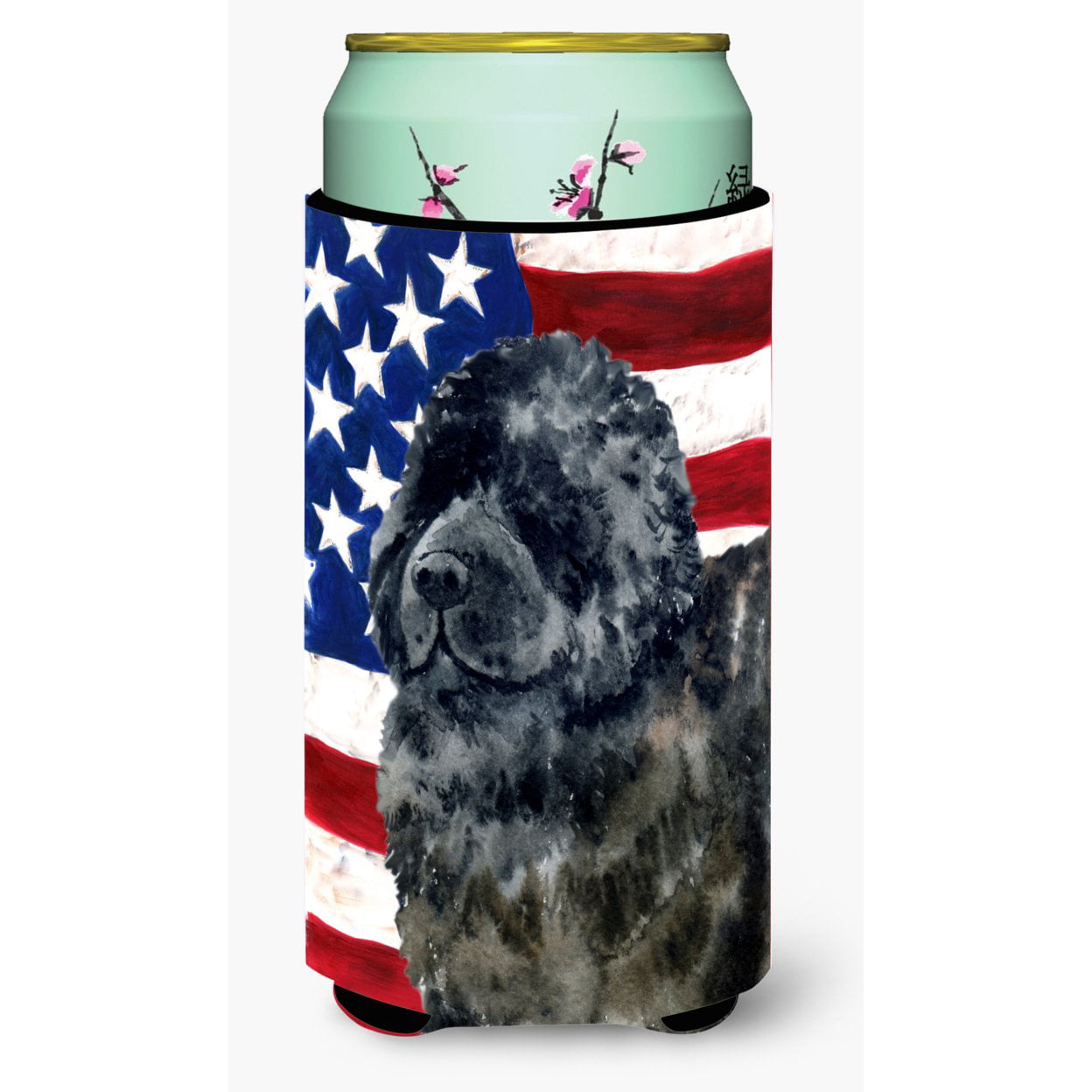 Newfoundland Patriotic Tall Boy Beverage Insulator Hugger