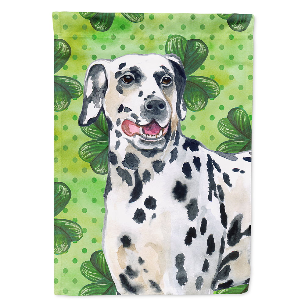 Dalmatian Saint Patricks Flag Canvas - House Size