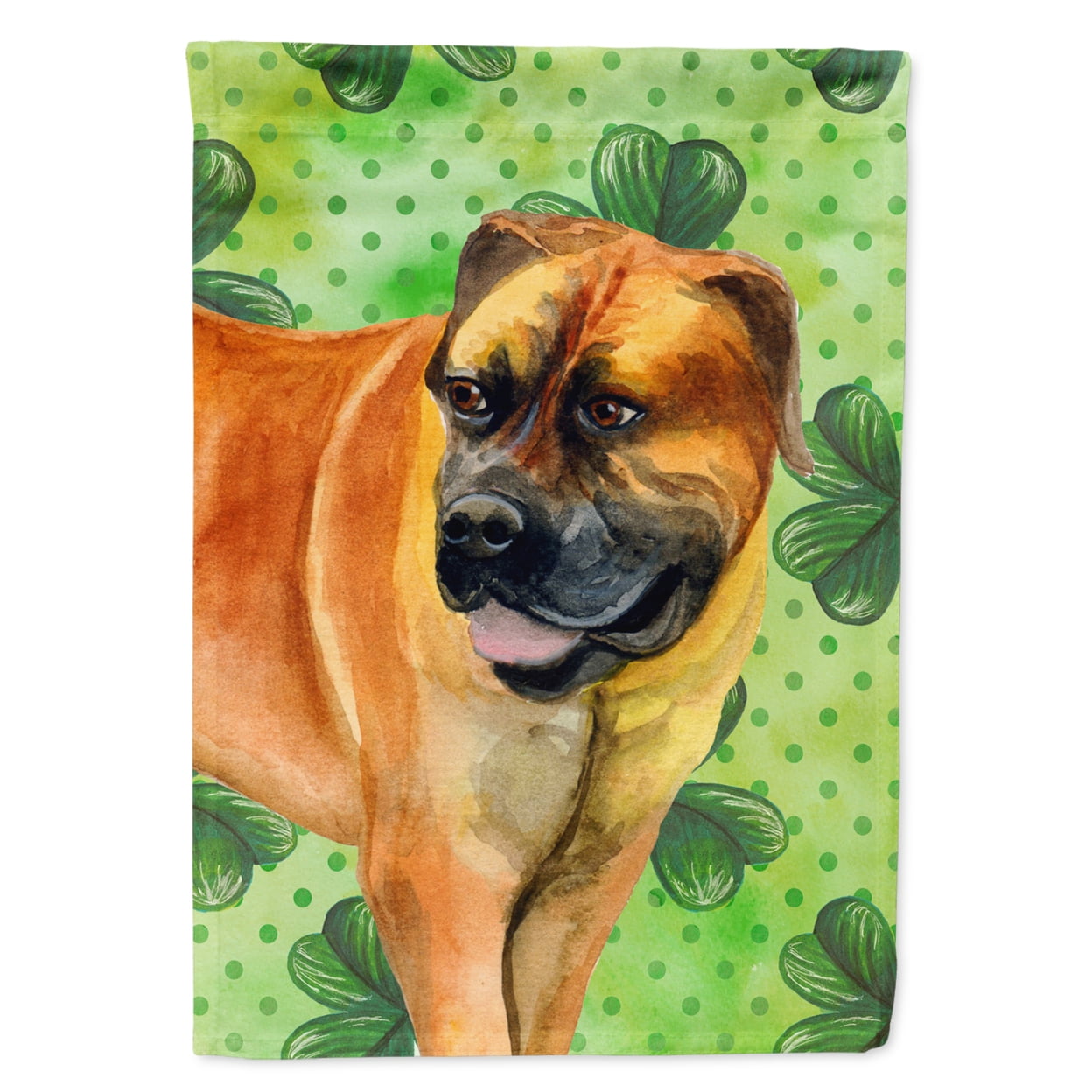 Boerboel Mastiff Saint Patricks Flag - Garden Size