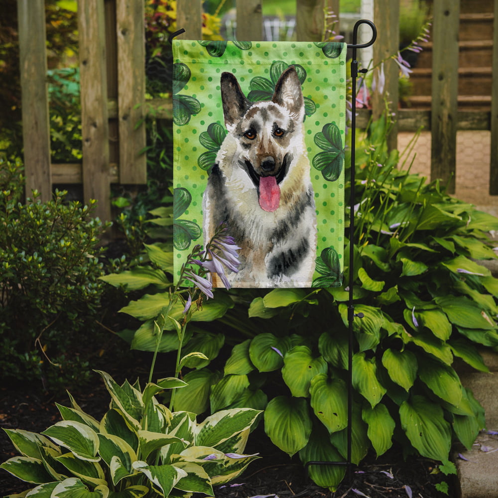 East-European Shepherd Saint Patricks Flag - Garden Size
