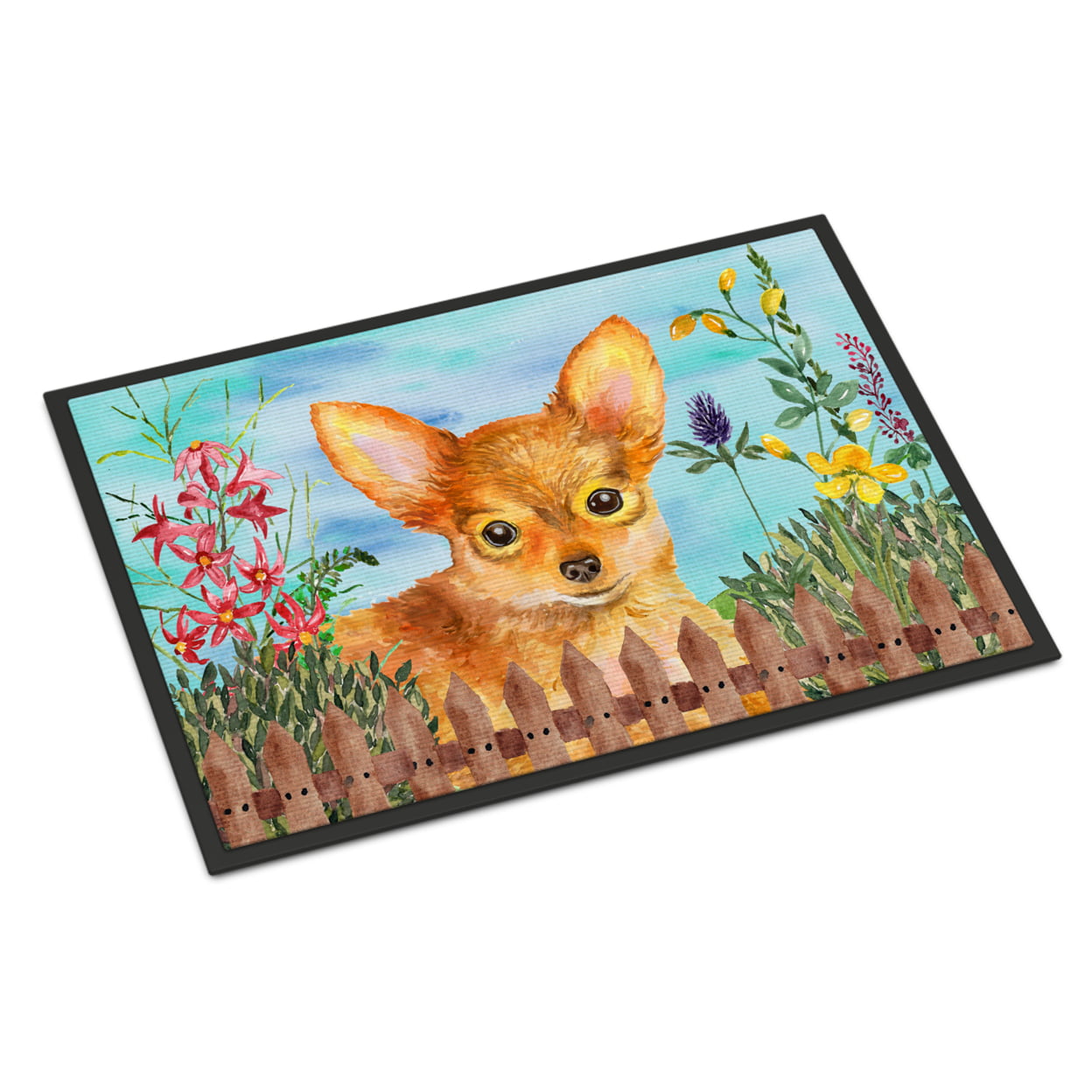 Toy Terrier Spring Indoor or Outdoor Mat, 18 x 27 in.