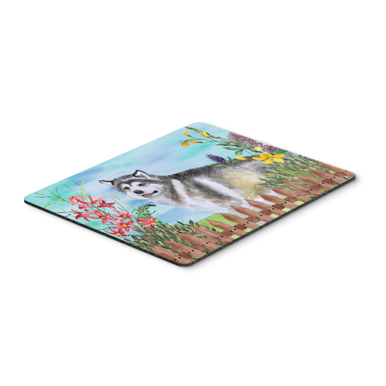 Alaskan Malamute Spring Mouse Pad, Hot Pad or Trivet