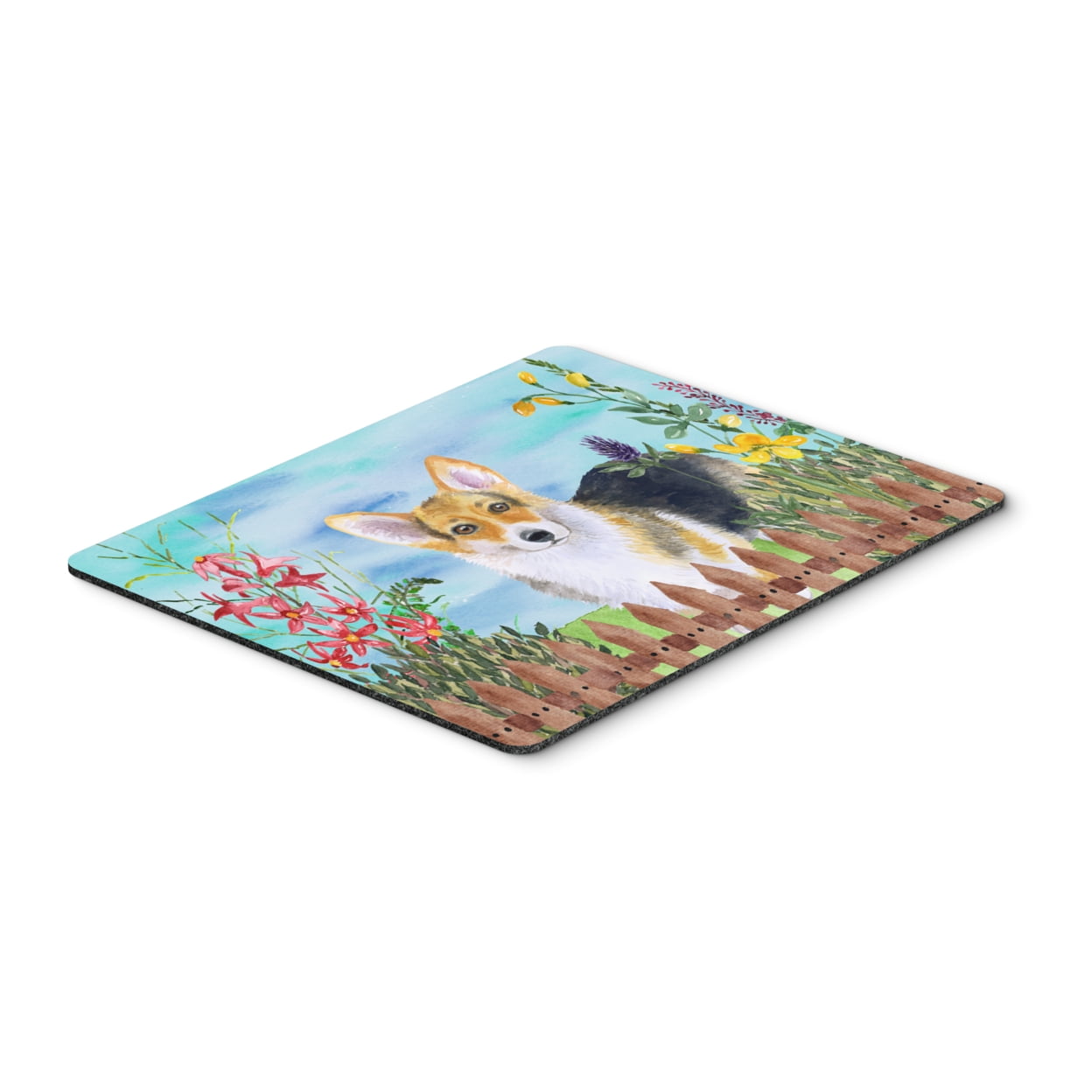 Pembroke Corgi Spring Mouse Pad, Hot Pad or Trivet