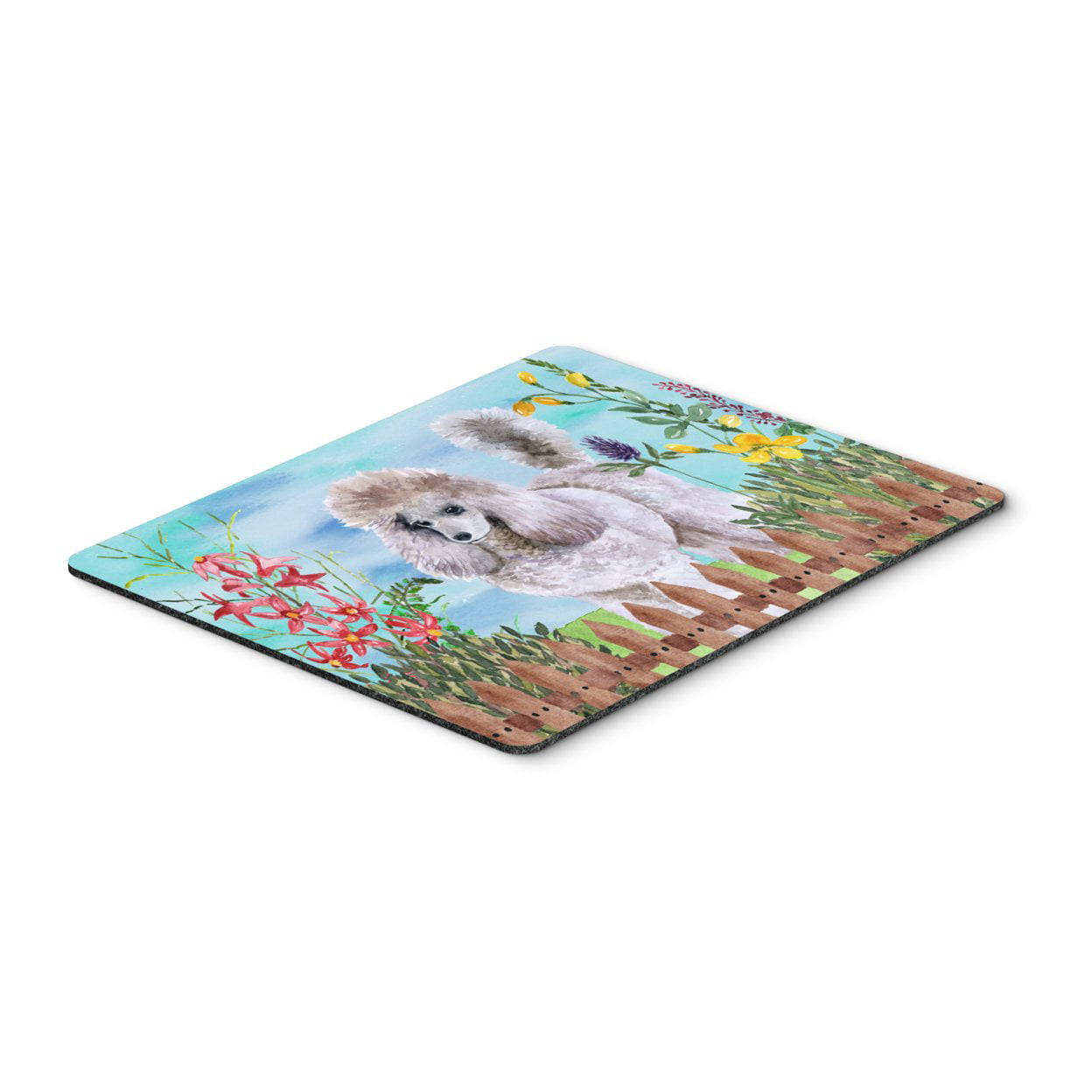 Poodle Spring Mouse Pad, Hot Pad or Trivet