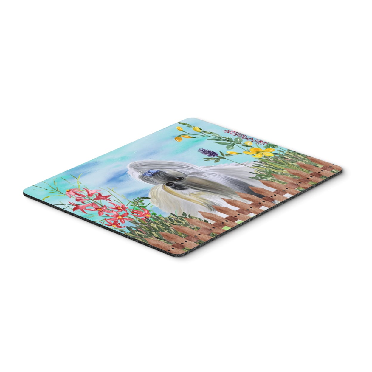 Shih Tzu Spring Mouse Pad, Hot Pad or Trivet