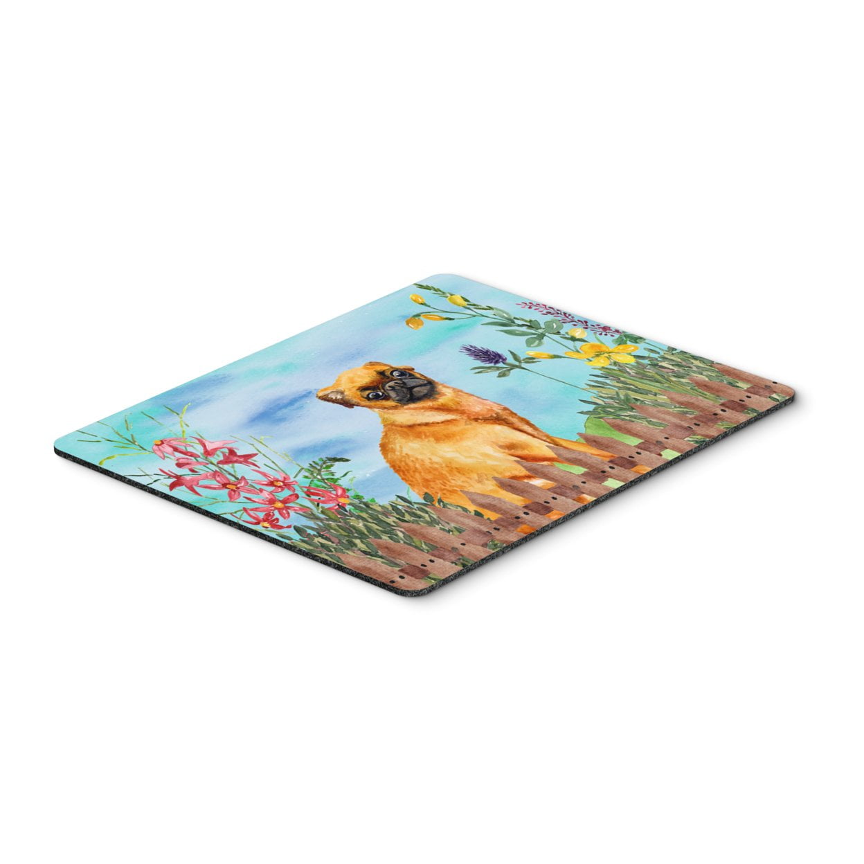 Small Brabant Griffon Spring Mouse Pad, Hot Pad or Trivet