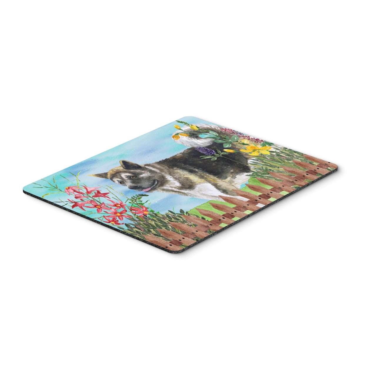 American Akita Spring Mouse Pad, Hot Pad or Trivet