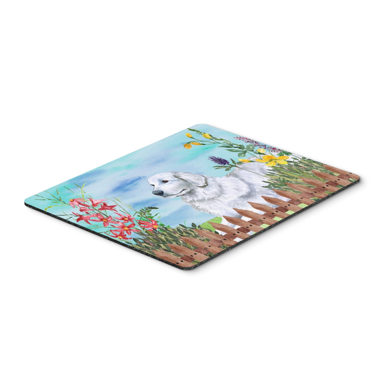 CK1237MP Maremma Sheepdog Spring Mouse Pad, Hot Pad or Trivet