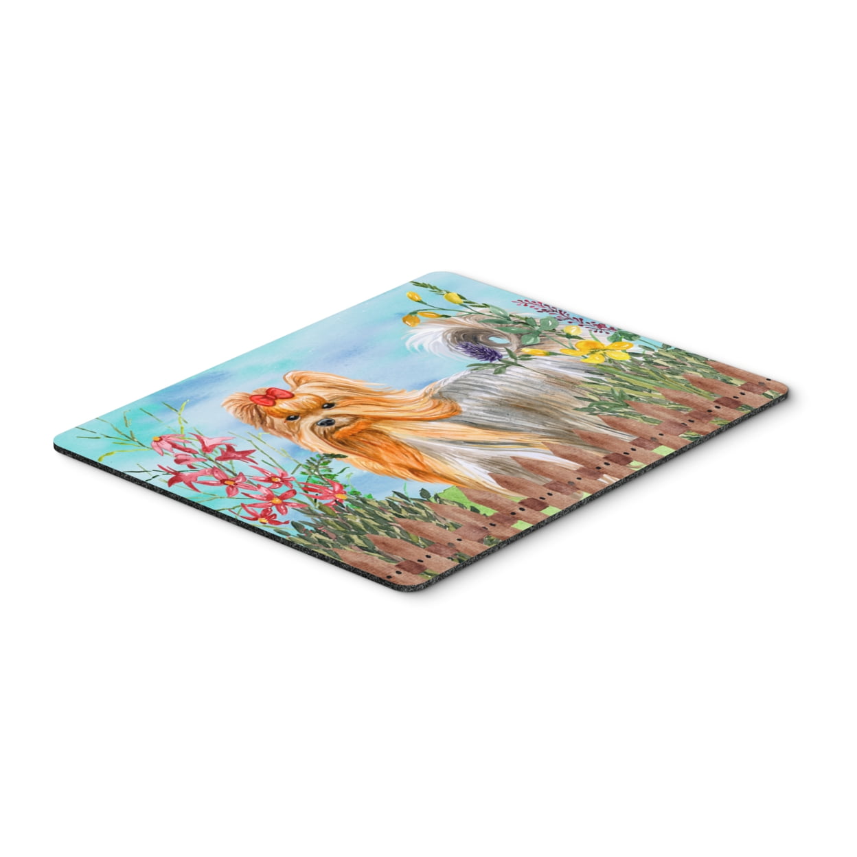 Yorkshire Terrier Spring Mouse Pad, Hot Pad or Trivet