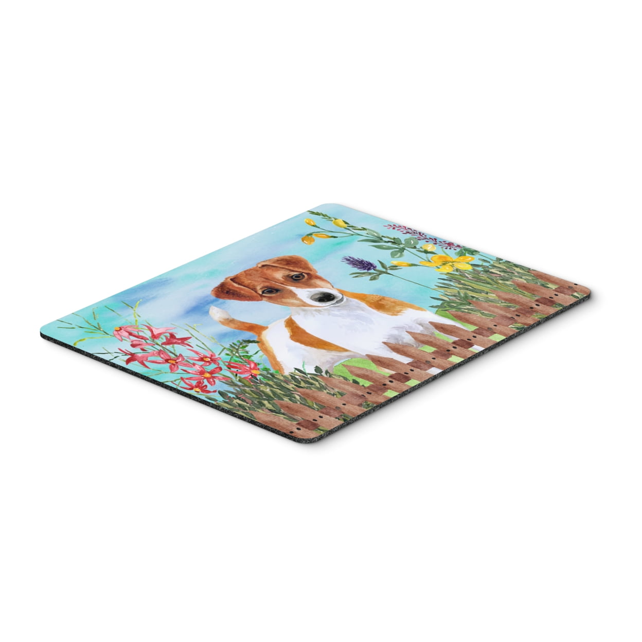 Jack Russell Terrier Spring Mouse Pad, Hot Pad or Trivet