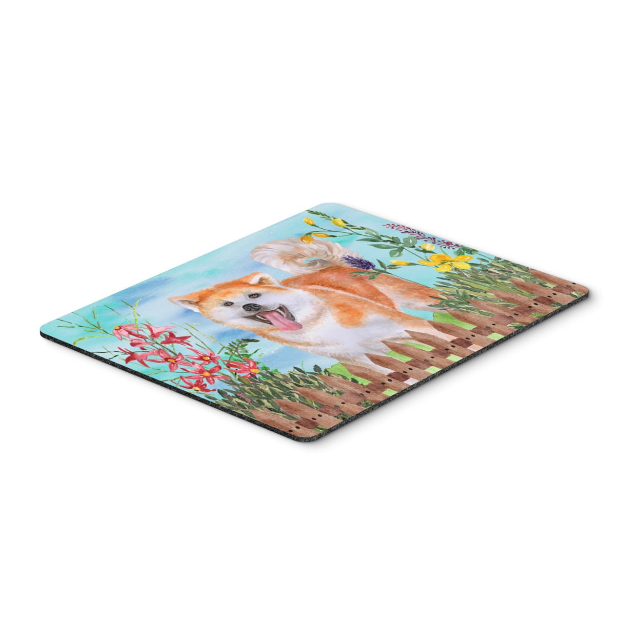 Akita Spring Mouse Pad, Hot Pad or Trivet