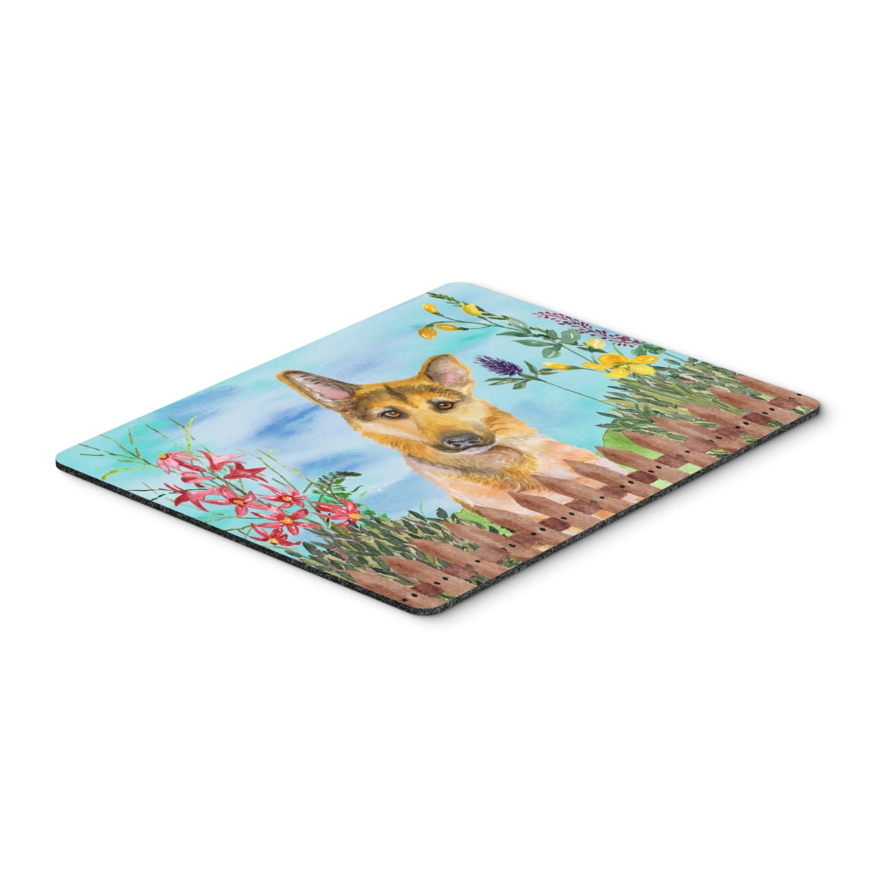 CK1273MP German Shepherd No 2 Spring Mouse Pad, Hot Pad or Trivet