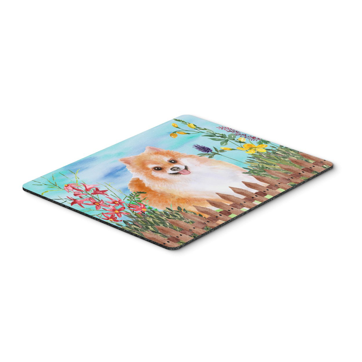Pomeranian No 2 Spring Mouse Pad, Hot Pad or Trivet