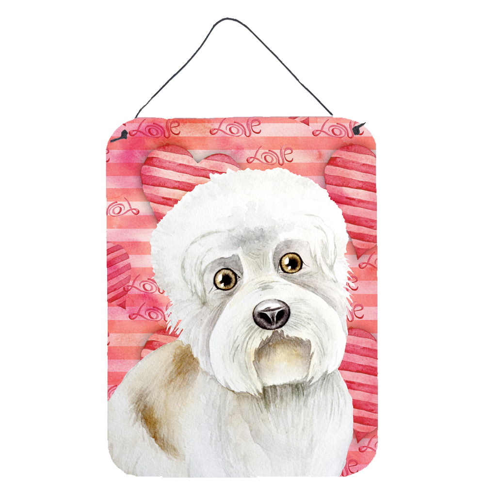 Dandie Dinmont Love Wall or Door Hanging Prints