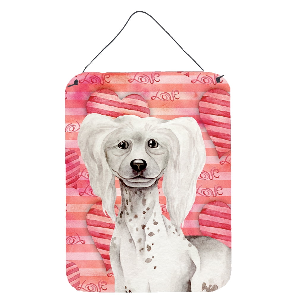 Chinese Crested Love Wall or Door Hanging Prints