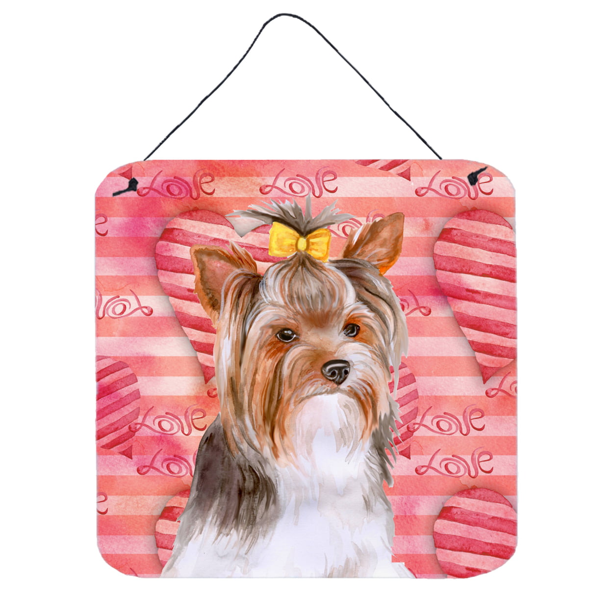 Yorkshire Terrier No 2 Love Wall or Door Hanging Prints