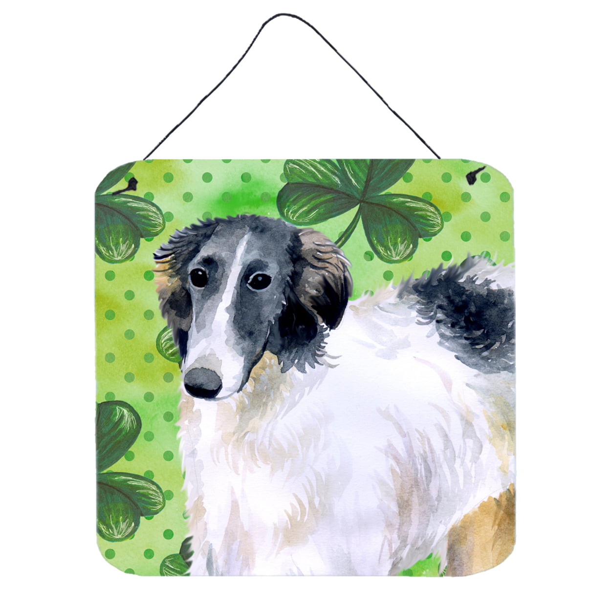 Borzoi St Patricks Wall or Door Hanging Prints