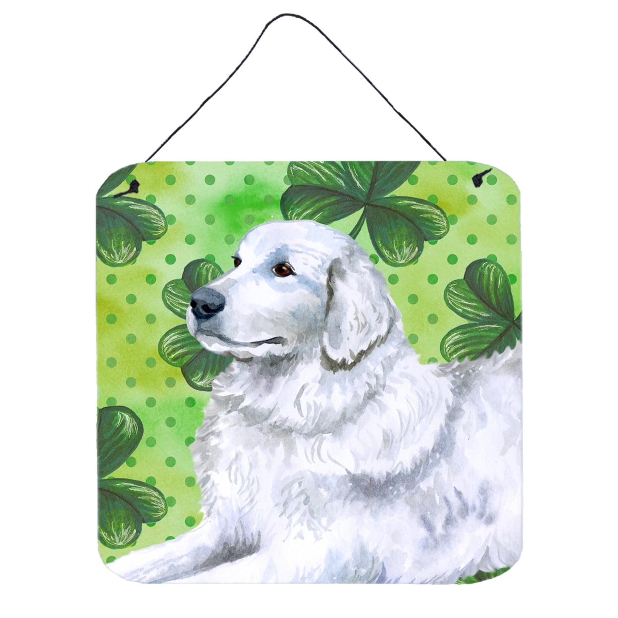 Picture of Carolines Treasures BB9849DS66 Maremma Sheepdog St Patricks Wall or Door Hanging Prints