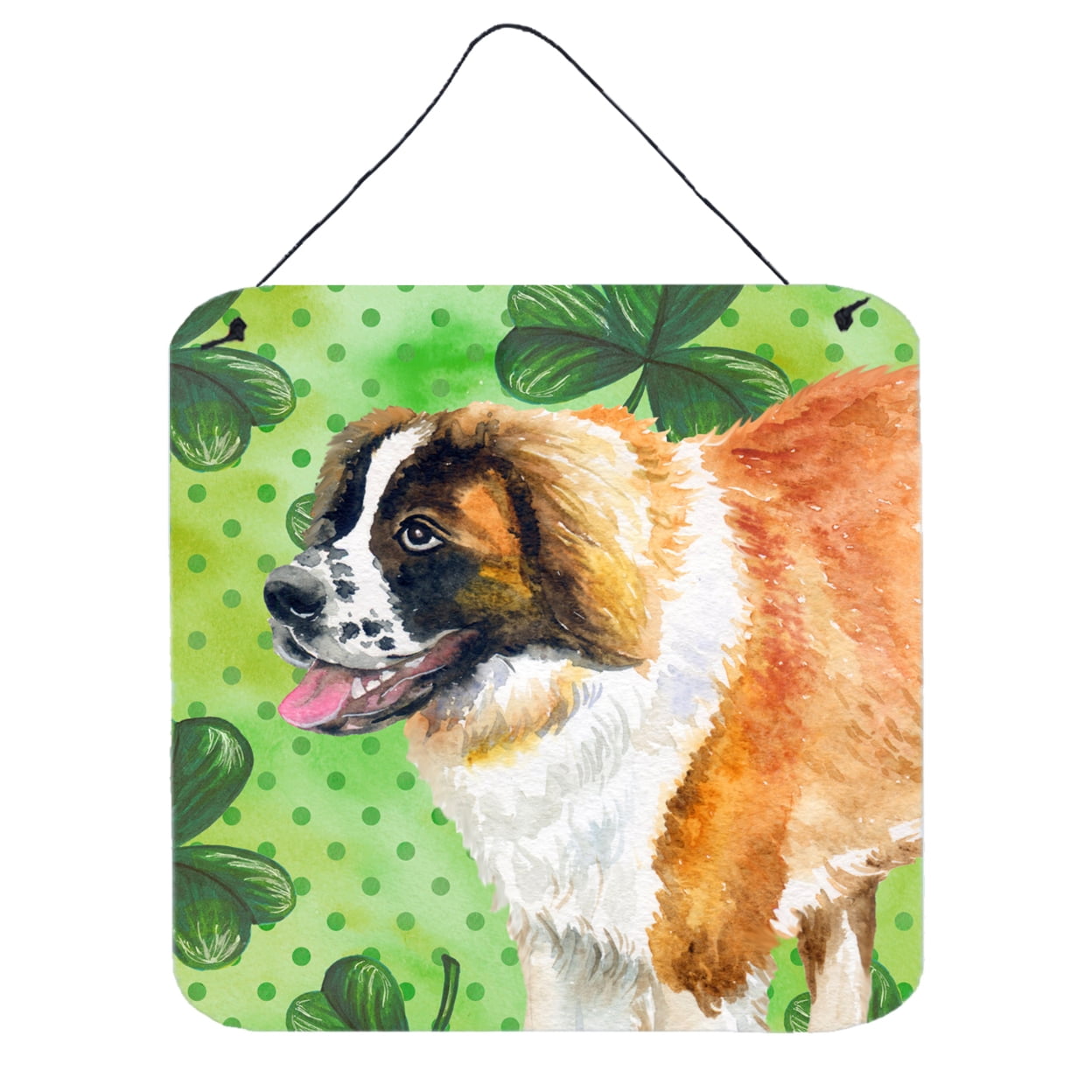 Saint Bernard St Patricks Wall or Door Hanging Prints