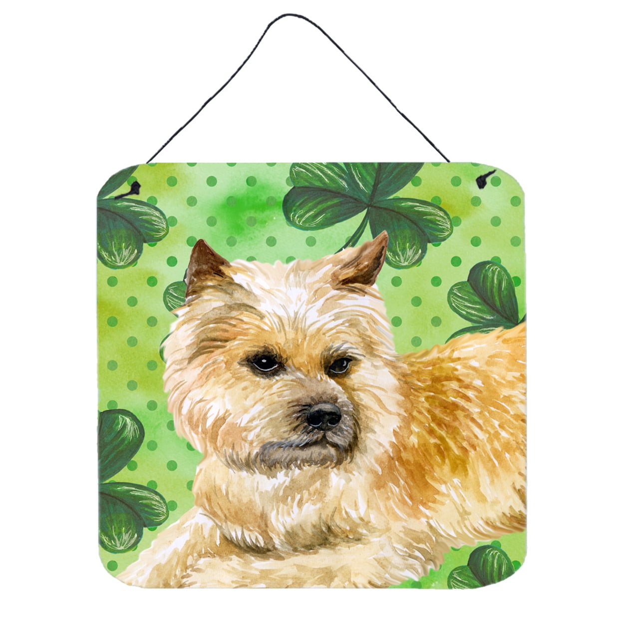 Cairn Terrier St Patricks Wall or Door Hanging Prints