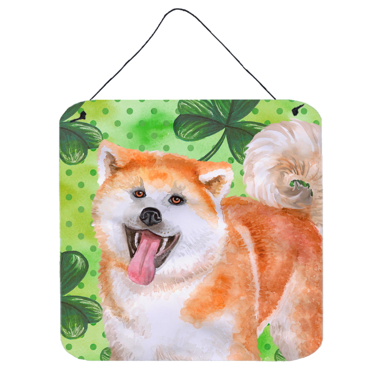 Akita St Patricks Wall or Door Hanging Prints