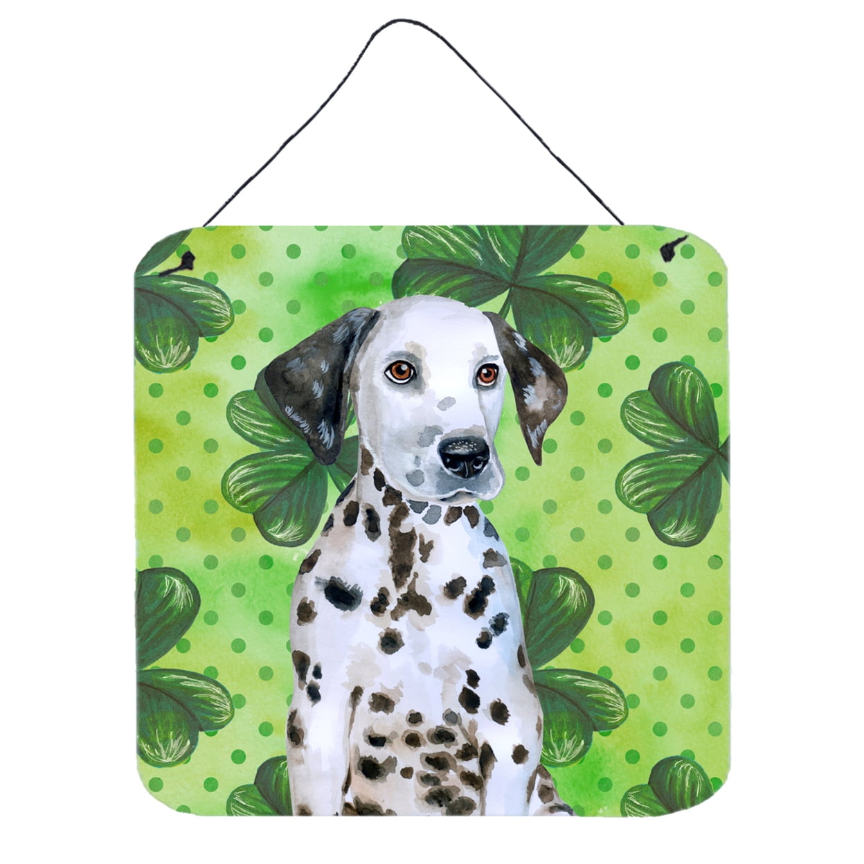 Dalmatian Puppy St Patricks Wall or Door Hanging Prints