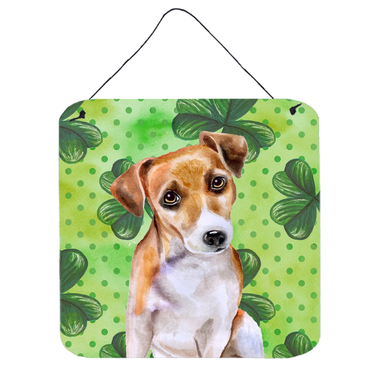 Jack Russell Terrier No 2 St Patricks Wall or Door Hanging Prints