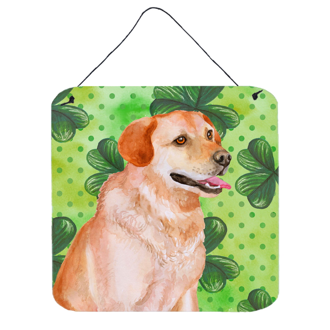 Labrador Retriever St Patricks Wall or Door Hanging Prints