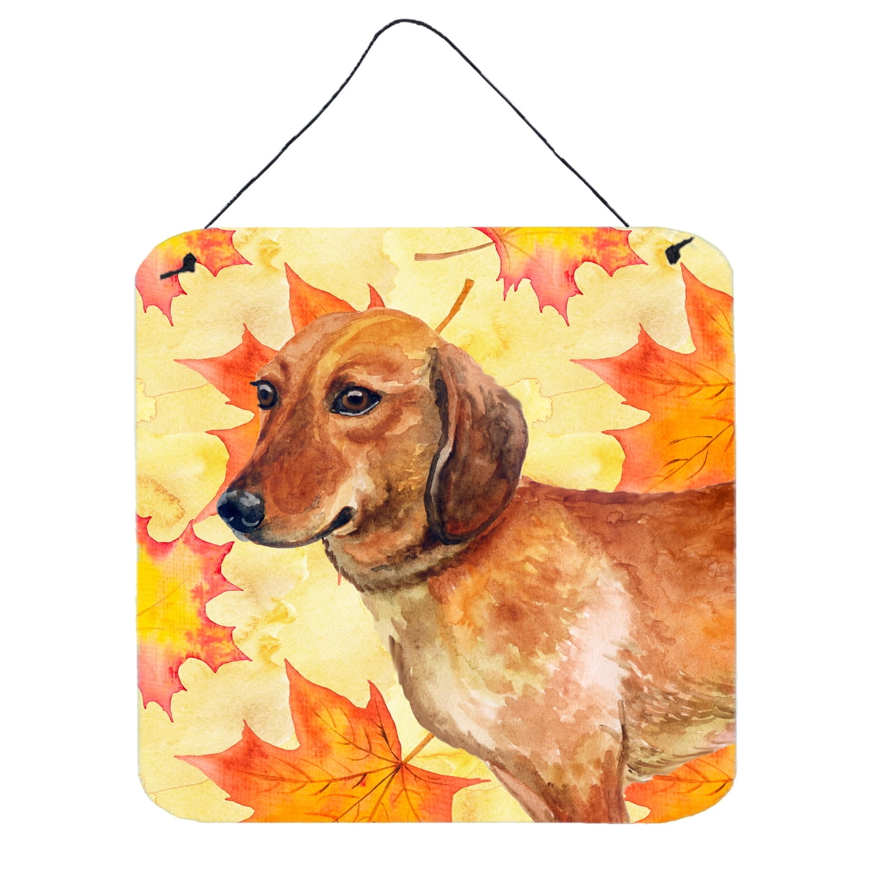 Dachshund Fall Wall or Door Hanging Prints