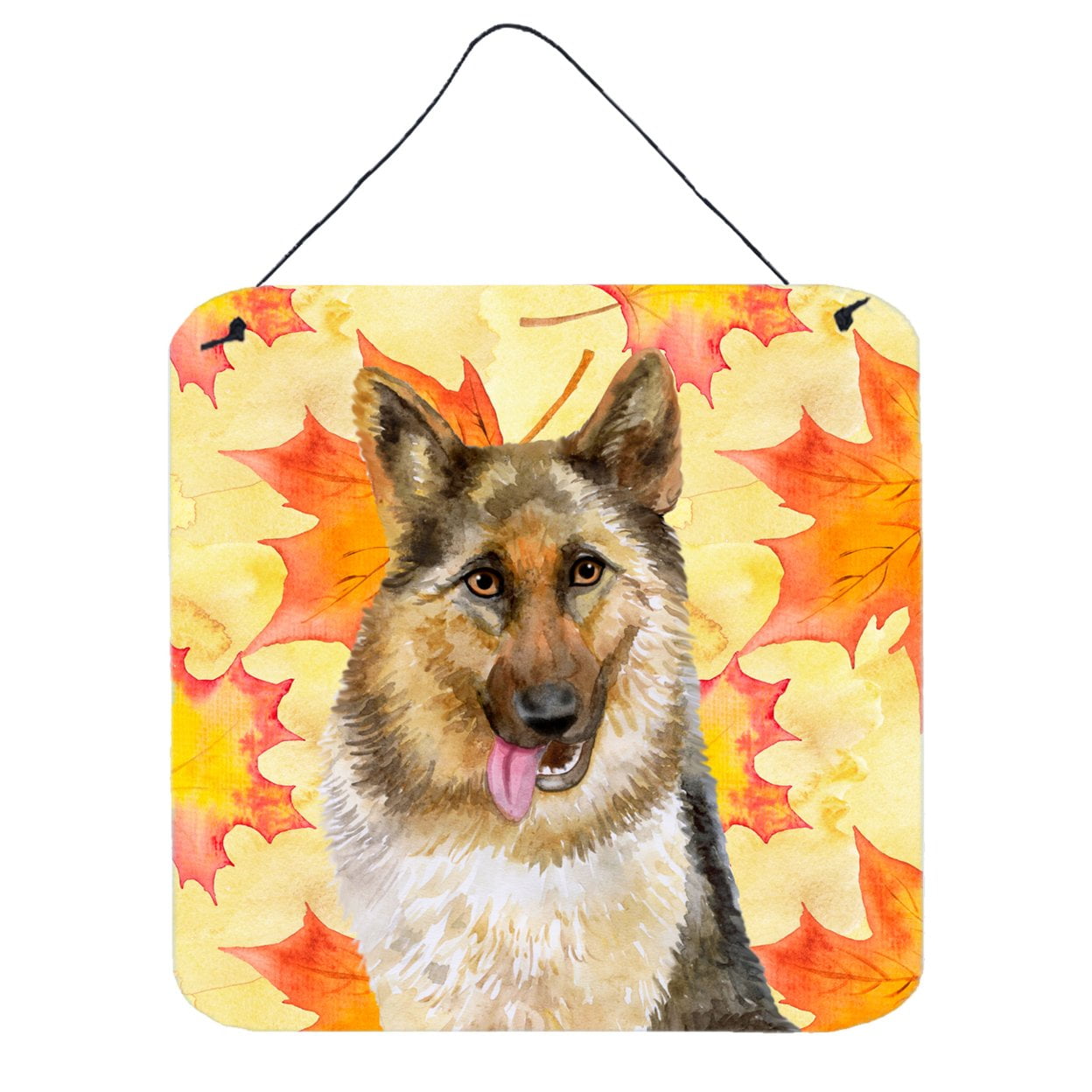 German Shepherd Fall Wall or Door Hanging Prints