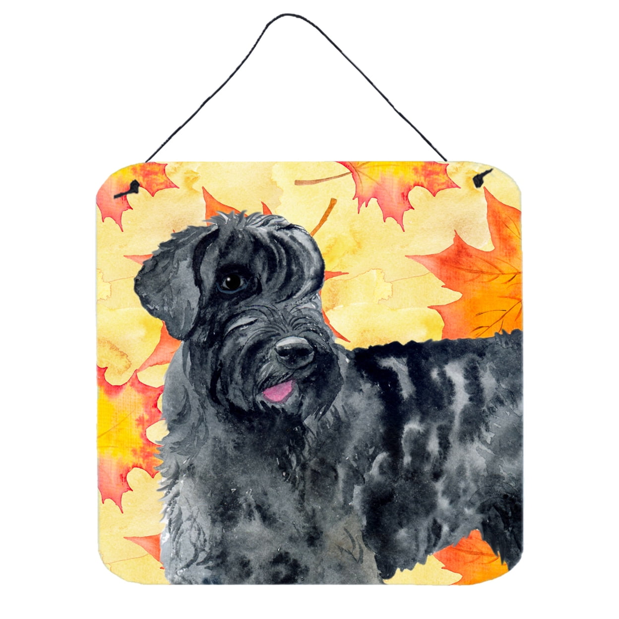 Giant Schnauzer Fall Wall or Door Hanging Prints