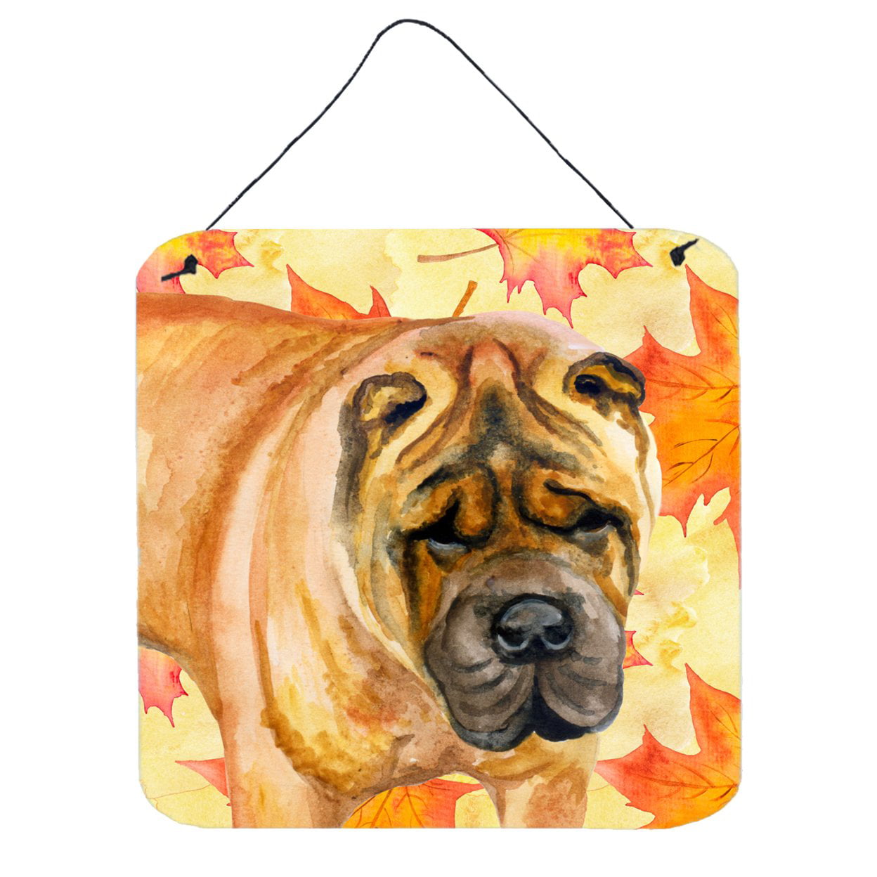 BB9922DS66 Shar Pei Fall Wall or Door Hanging Prints