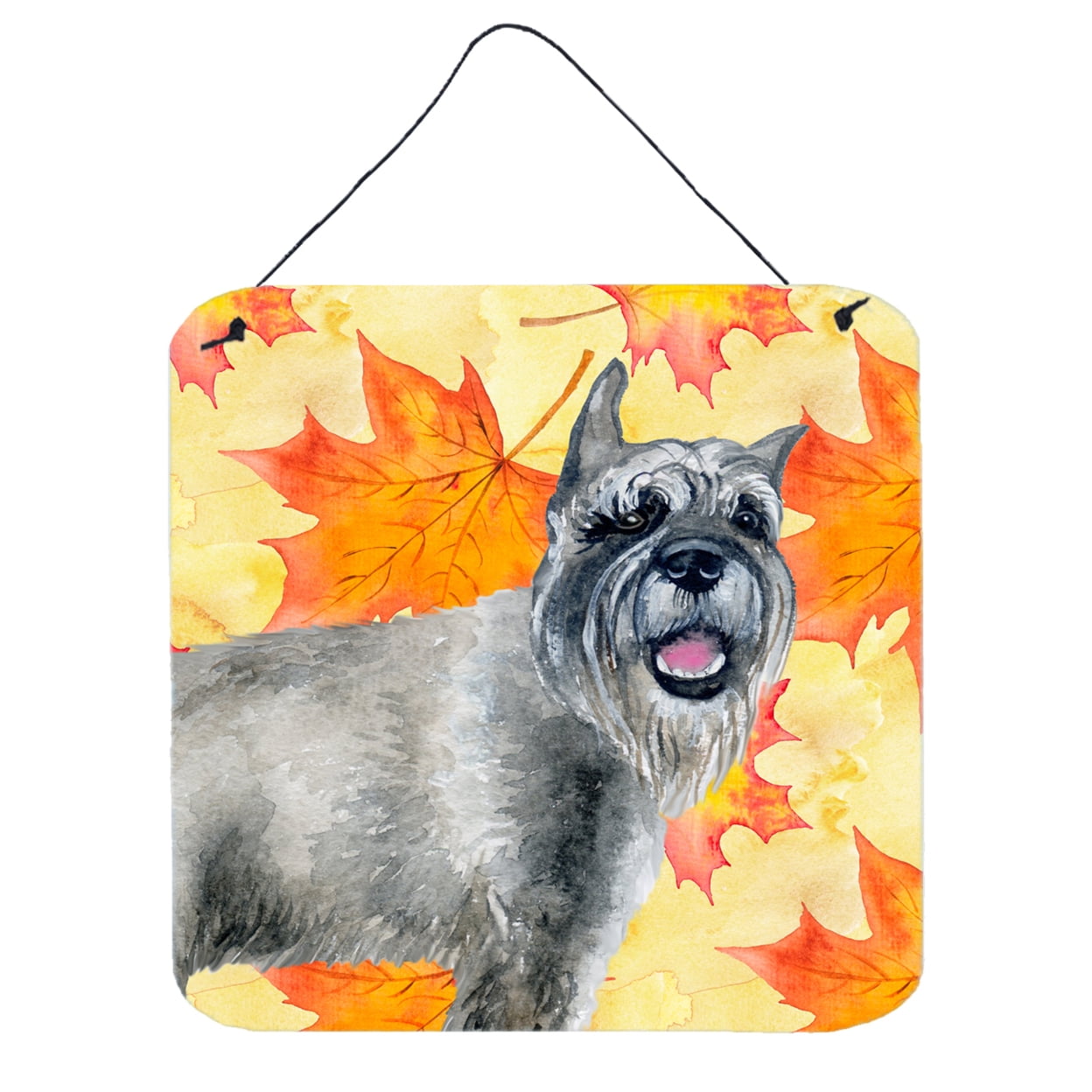 BB9923DS66 Schnauzer Fall Wall or Door Hanging Prints