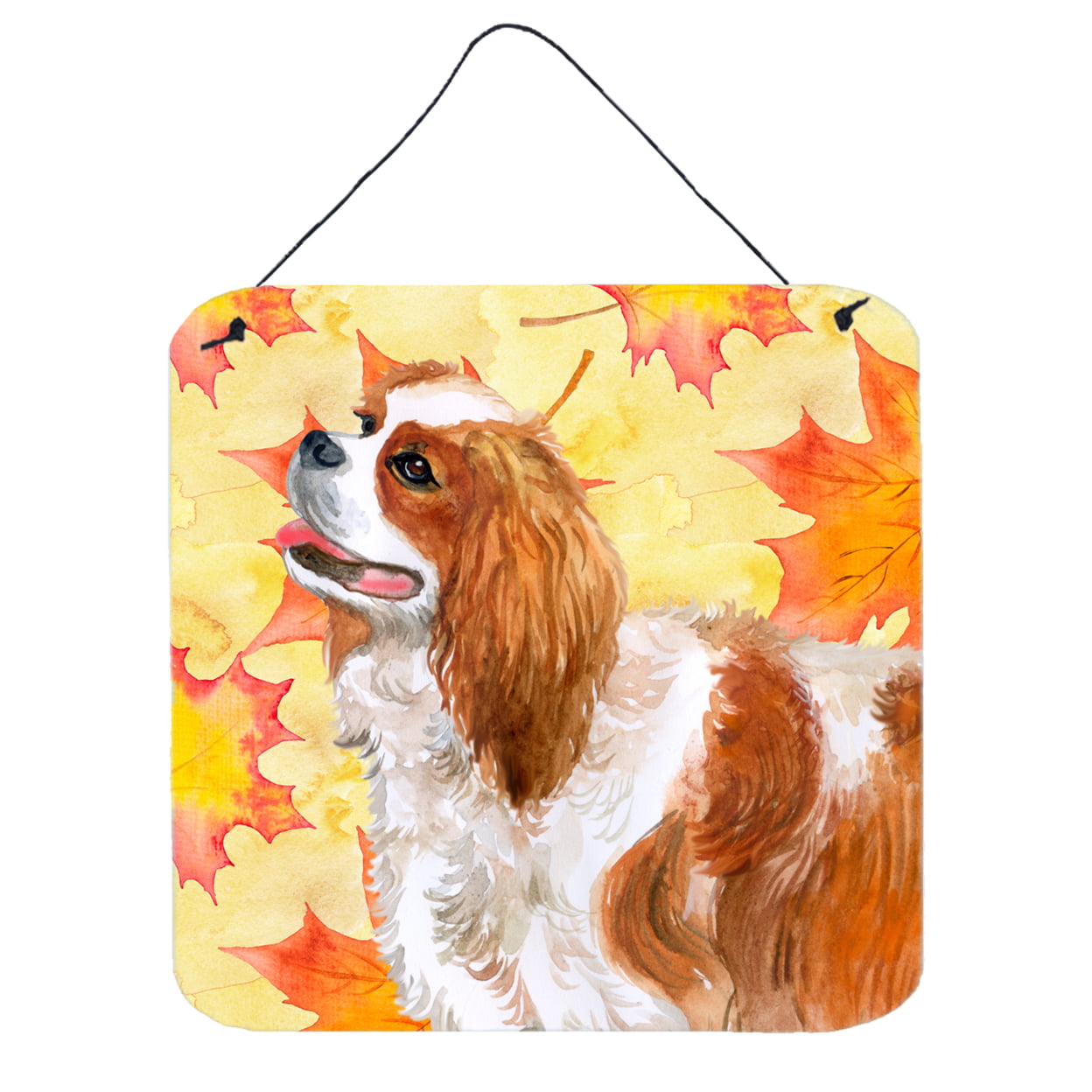 Cavalier Spaniel Fall Wall or Door Hanging Prints