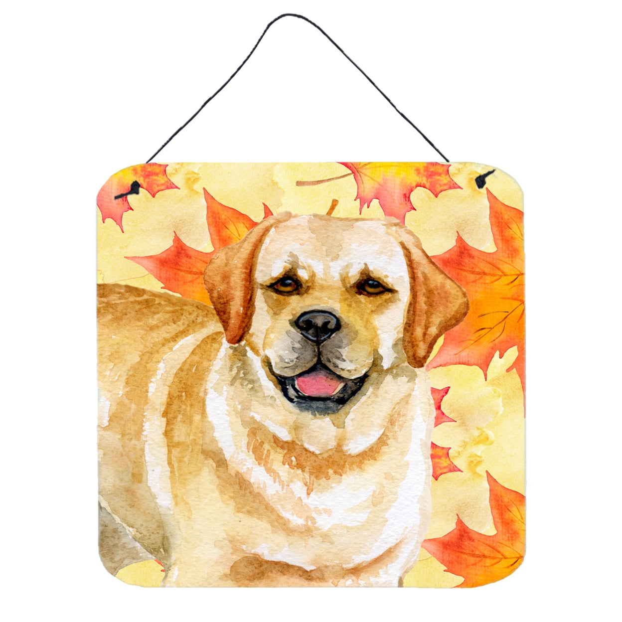 Golden Retriever Fall Wall or Door Hanging Prints