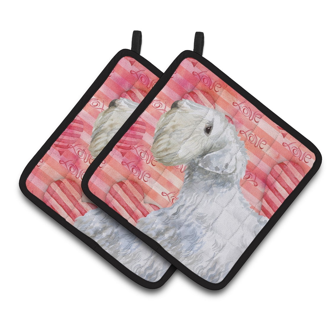Sealyham Terrier Love Pair of Pot Holders