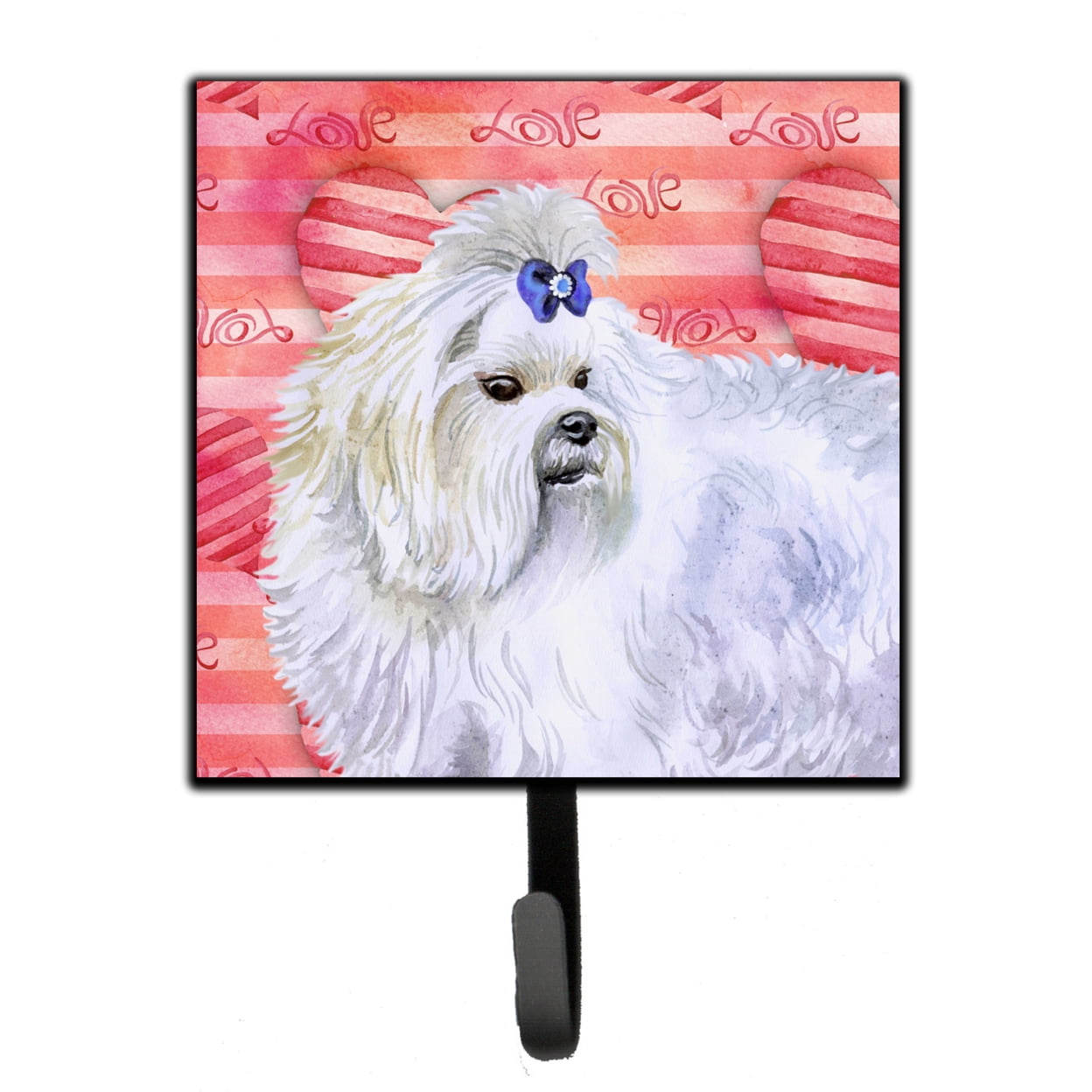 Maltese Love Leash or Key Holder