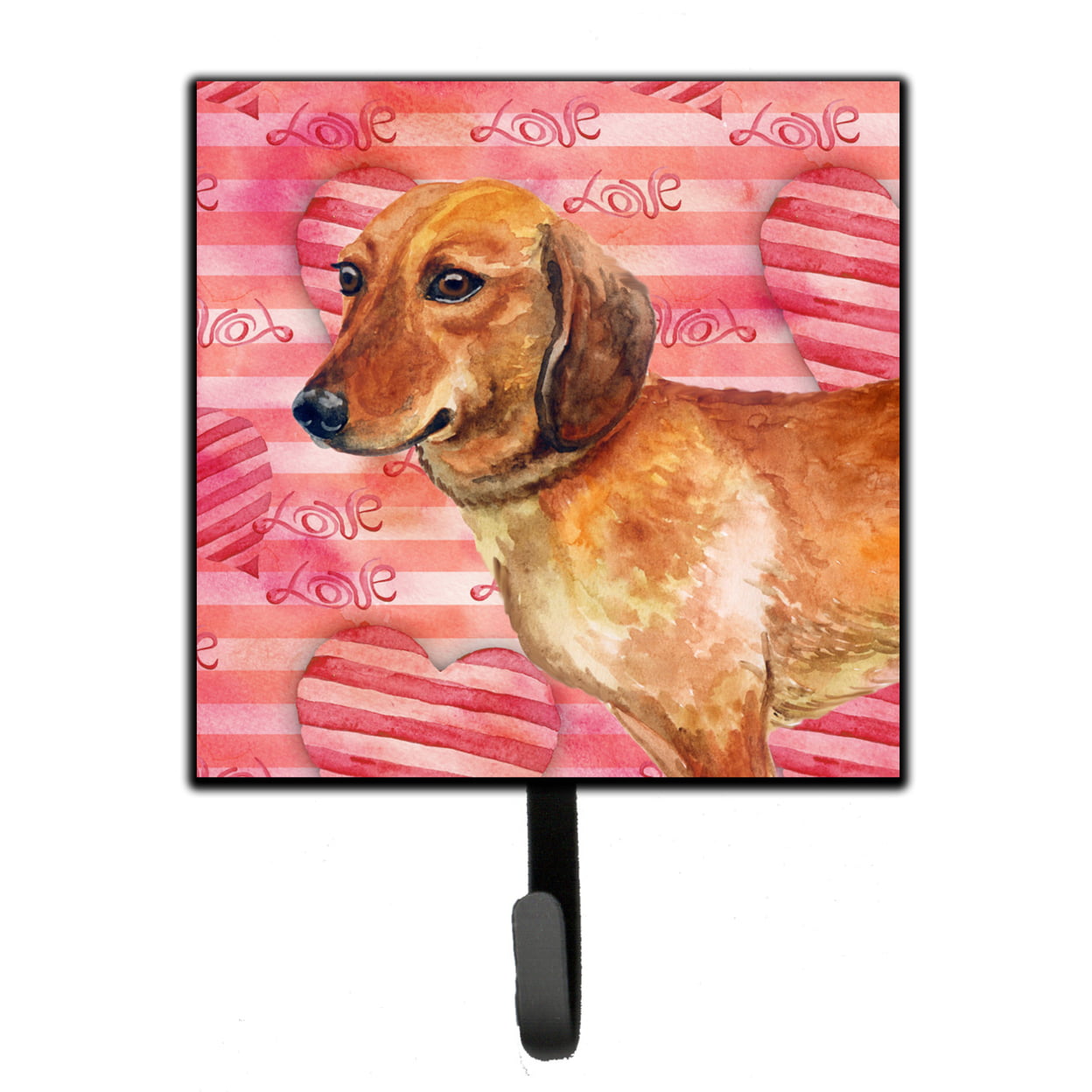 Dachshund Love Leash or Key Holder
