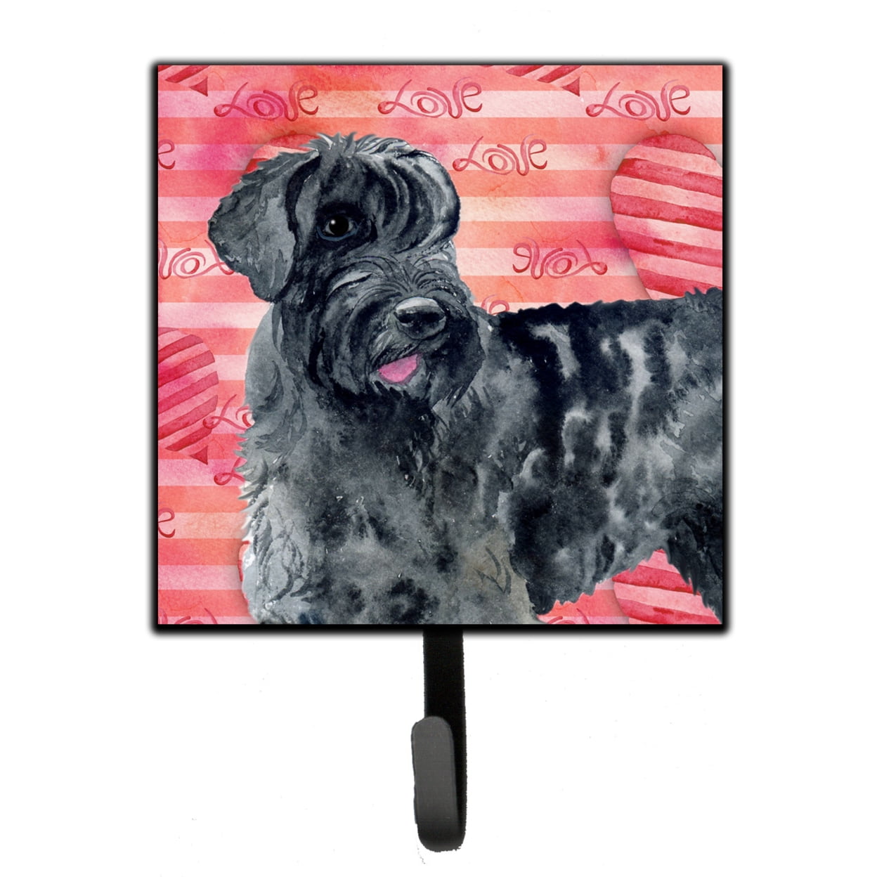Giant Schnauzer Love Leash or Key Holder