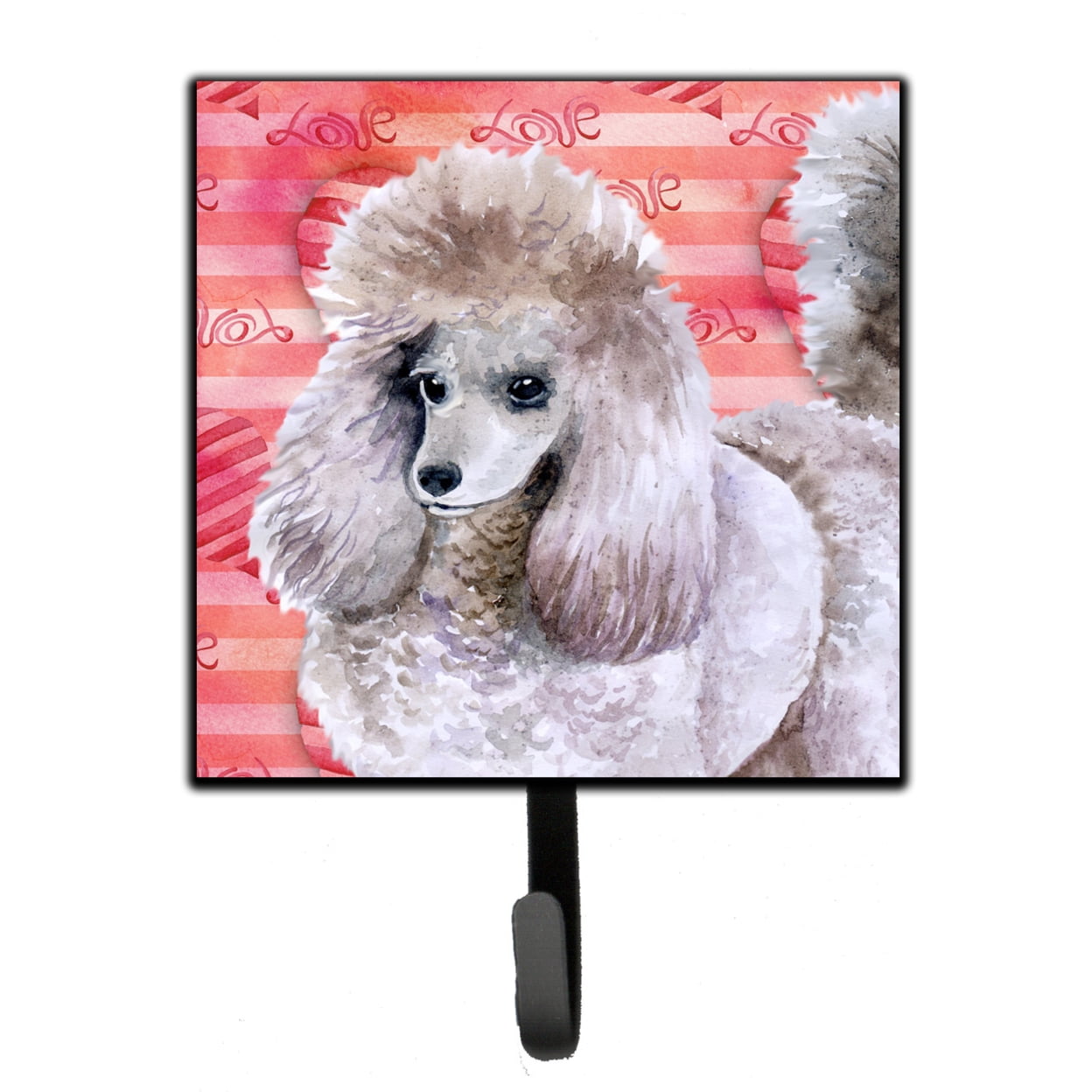 Poodle Love Leash or Key Holder