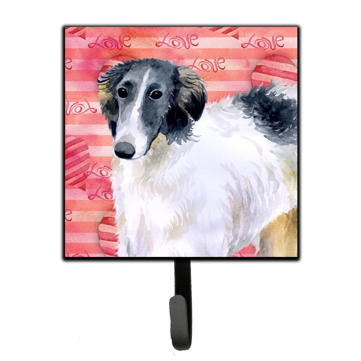 Borzoi Love Leash or Key Holder