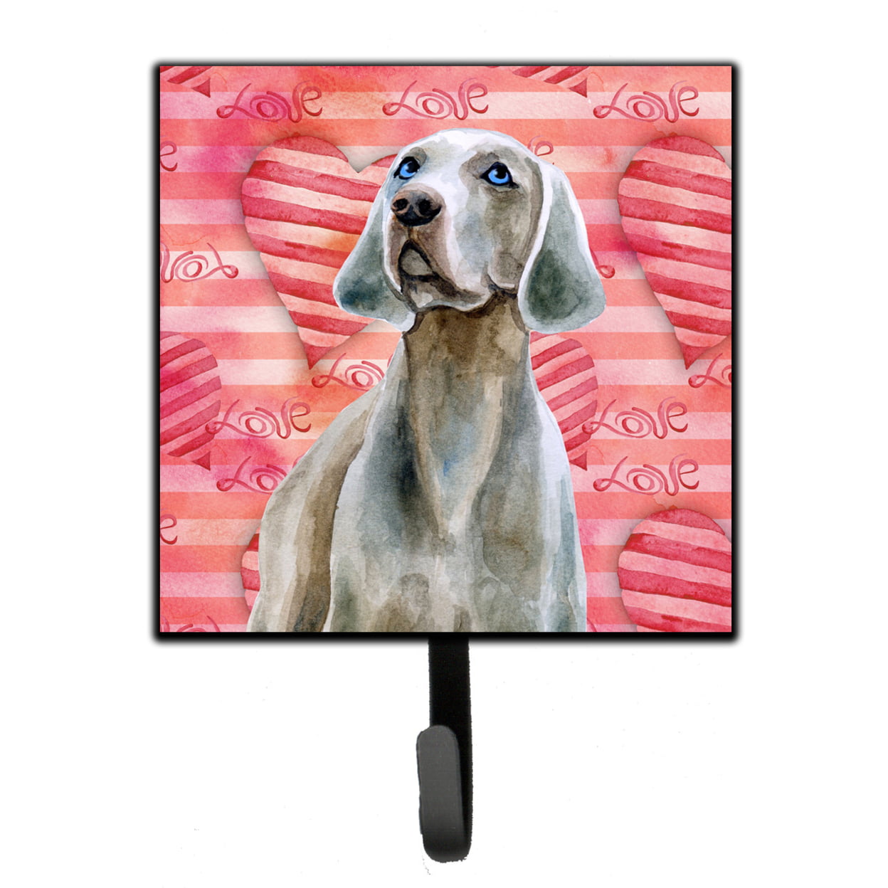 Weimaraner Love Leash or Key Holder