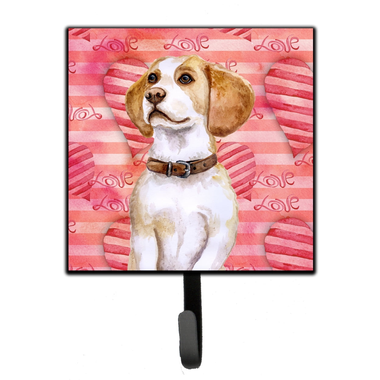 Picture of Carolines Treasures BB9773SH4 Beagle Love Leash or Key Holder