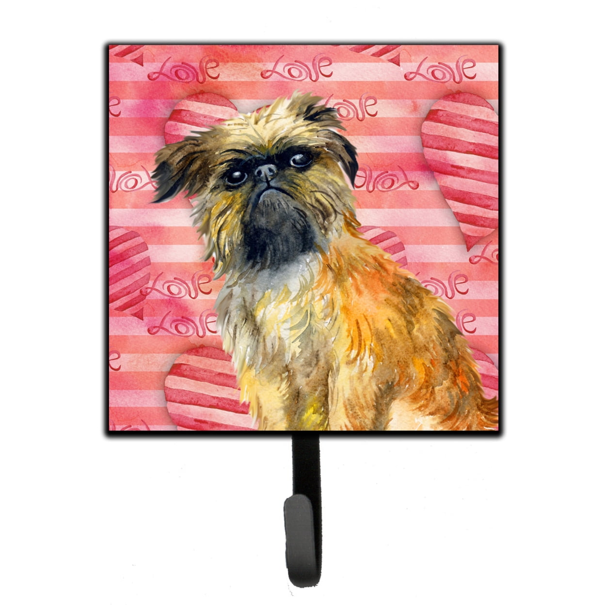 Brussels Griffon Love Leash or Key Holder