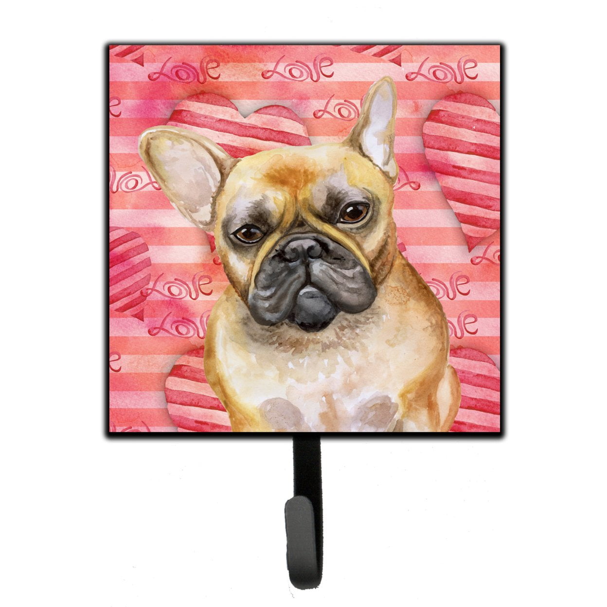 French Bulldog Love Leash or Key Holder